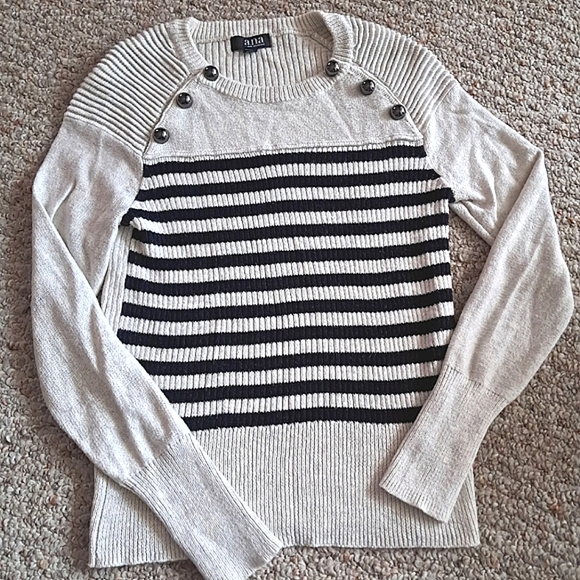 A.N.A knit stripe sweater - Picture 1 of 9
